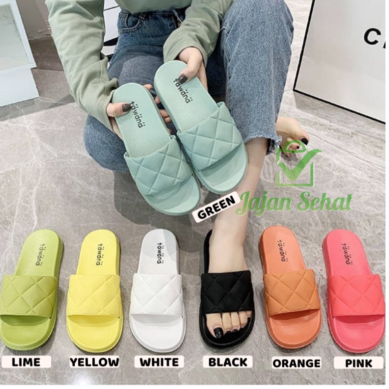 LANGSUNG KIRIM. Sandal Tawana Slip On 188 Sendal Selop Real Stock