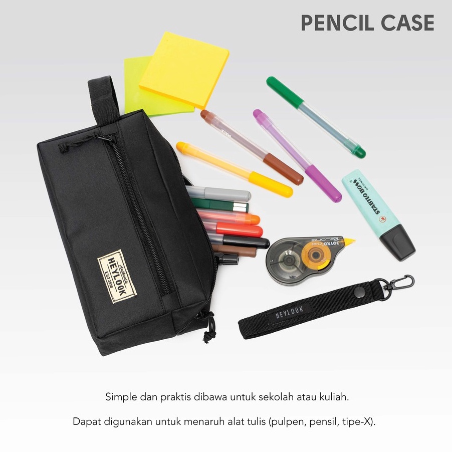 

HNMF1720 PALING AMPUH>>> HEYLOOK Official - Tempat Pensil Kotak Pensil Pencil Case Kostak Anak Atk Sekolah Kuliah Kantor Kerja