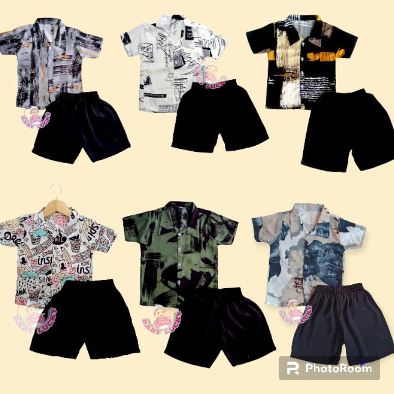 MURAH MERIAH. Setelan Rayon Anak  || Setelan Rayon Anak Laki-laki || One Set Rayon || BAJU TIDUR ANA