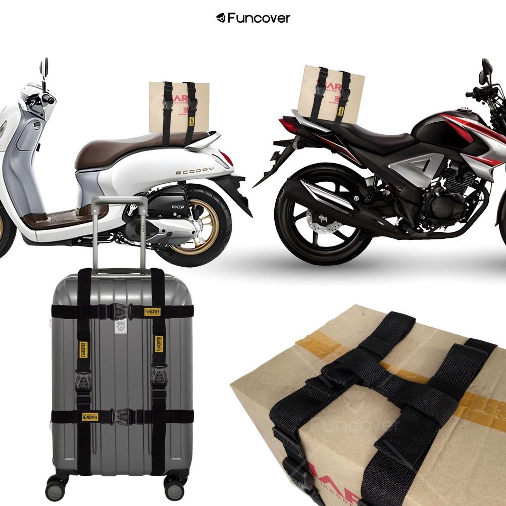 Hot - Tali Belt Strap Pengikat Barang 2m Sabuk Kargo Luggage Bagasi Koper by funcover 