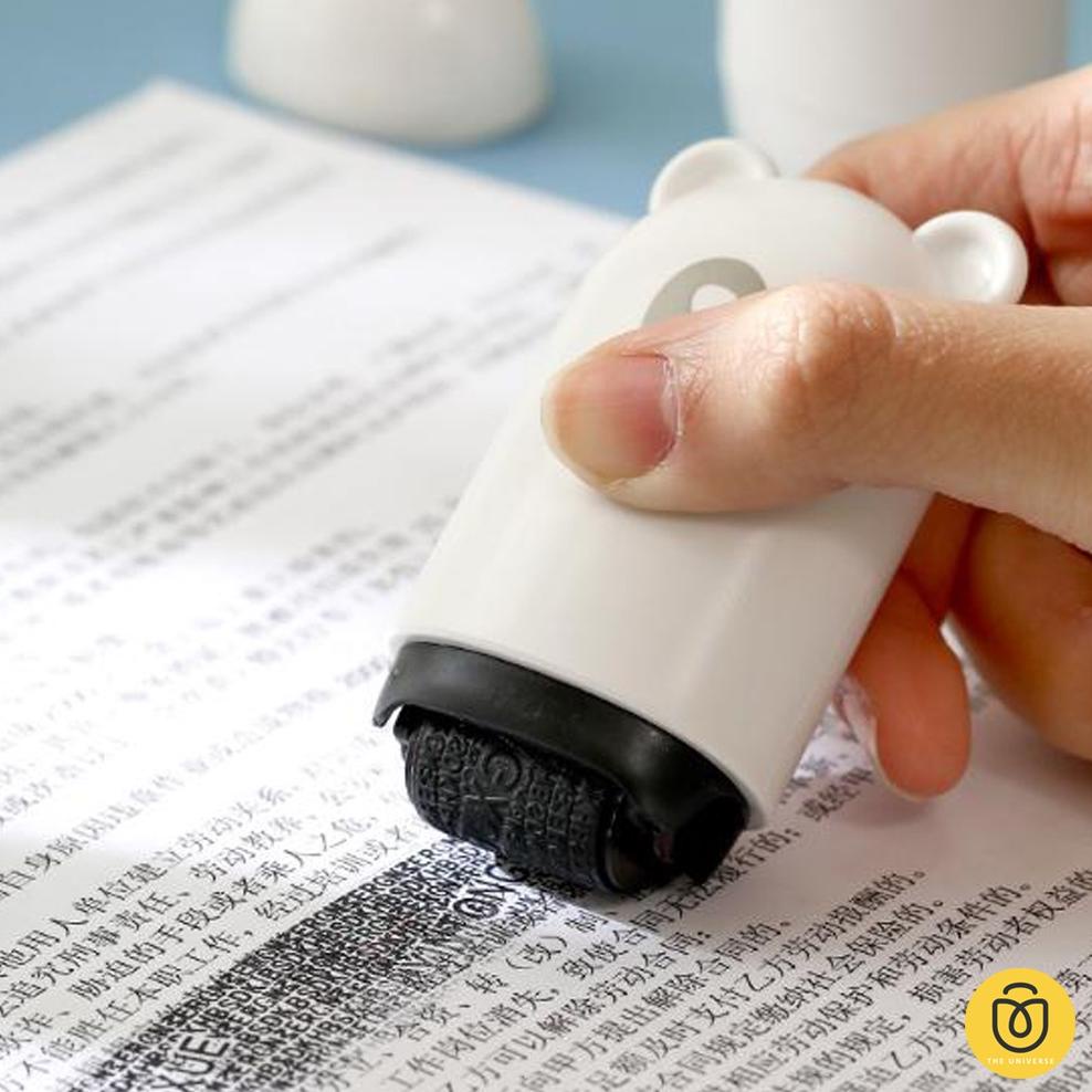 

Termurah Stamp Motif Beruang Penghapus Informasi / Stempel Penghapus Data Alamat Pribadi Pada Paket Bear Barcode Remover - Hw046