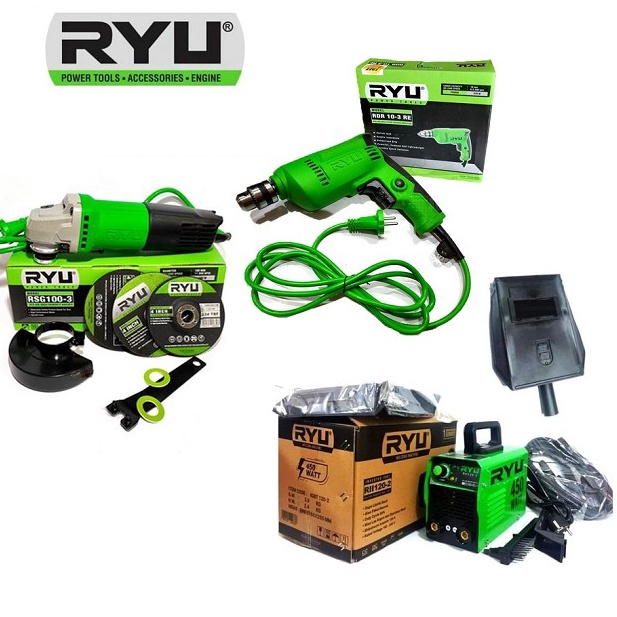 BIG SALE. PAKET HEMAT PAKET 3 ITEM - MESIN LAS + MESIN GERINDA + MESIN BOR - BERGARANSI