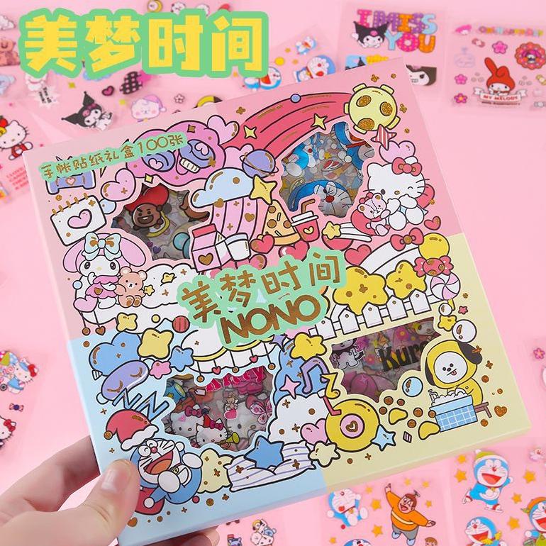 

Termurah Stiker Nono Isi 100Pc Motif Random Kemasan Box Barang Ready Stcok