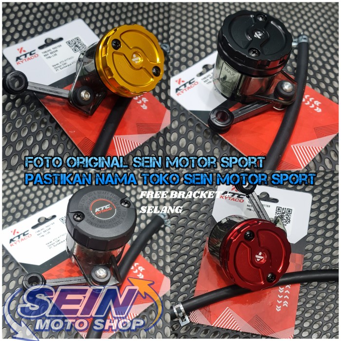 Terlaris Tabung Minyak Rem Big Kytaco Ktc Dot 5 Cnc Free Selang Dan Bracket