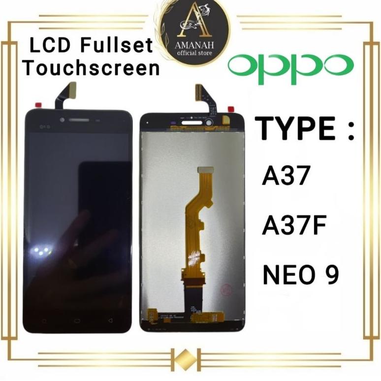 Terbaru Lcd Touchscreen Oppo A37 / A37F / Neo 9 / A37 F  Fullset Original Super 100% Layar Hp Tanam 