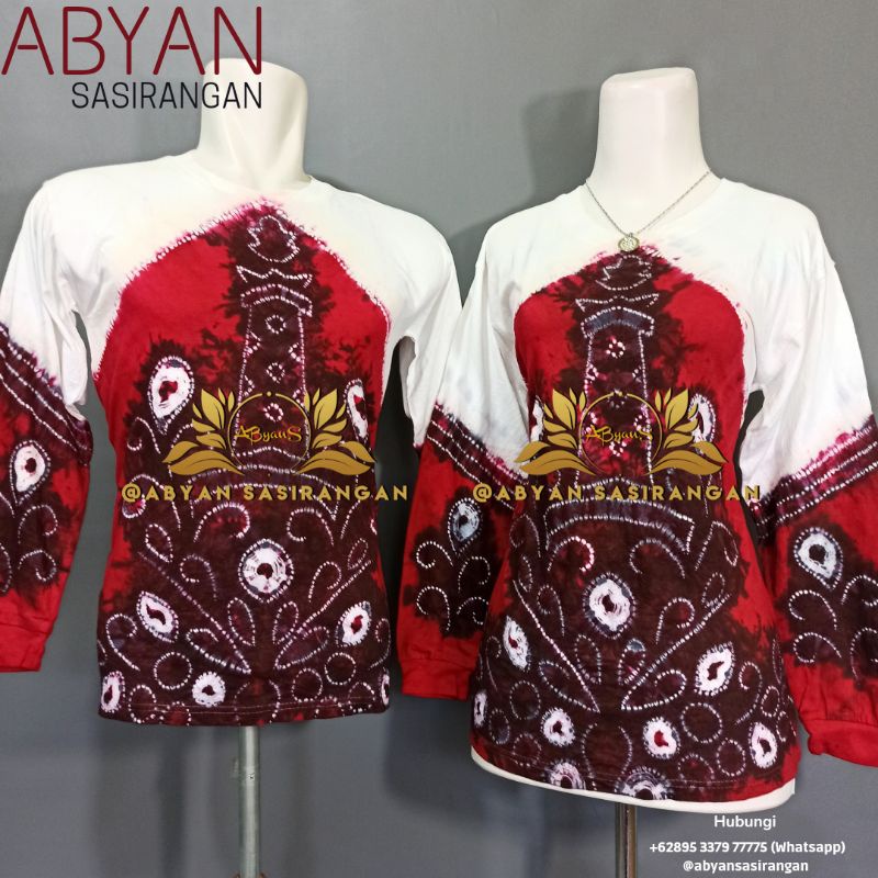 READY KAOS SASIRANGAN MERAH PUTIH 17 AGUSTUSAN KEMERDEKAAN | KAOS MERAH PUTIH | HARI KEMERDEKAAN| By