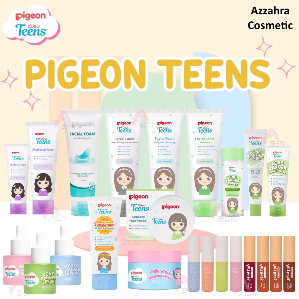 PIGEON TEENS Facial Foam / Daily Facial Foam / Anti Acne Facial Foam / Oil Control Facial Foam