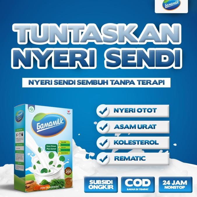 

Gamamilk Susu Etawa Plus Gamat Rekomendasi Atasi Nyeri Sendi & Tulang