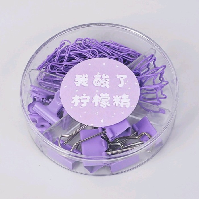 

Clip Kertas Ungu R Clip Jepit Kertas Jepit Jepitan Dokumen Ungu