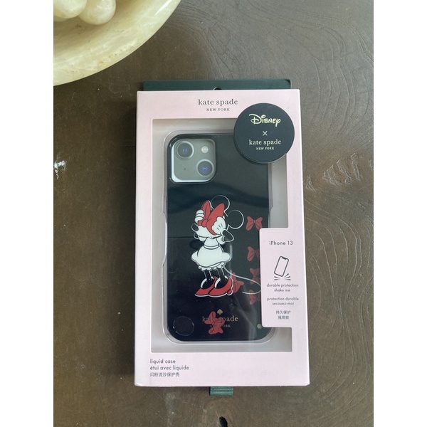 Kate Spade X Disney Minnie Bow Resin iPhone 13 Series 13, 13 PRO & 13 PRO MAX Case AUTHENTIC