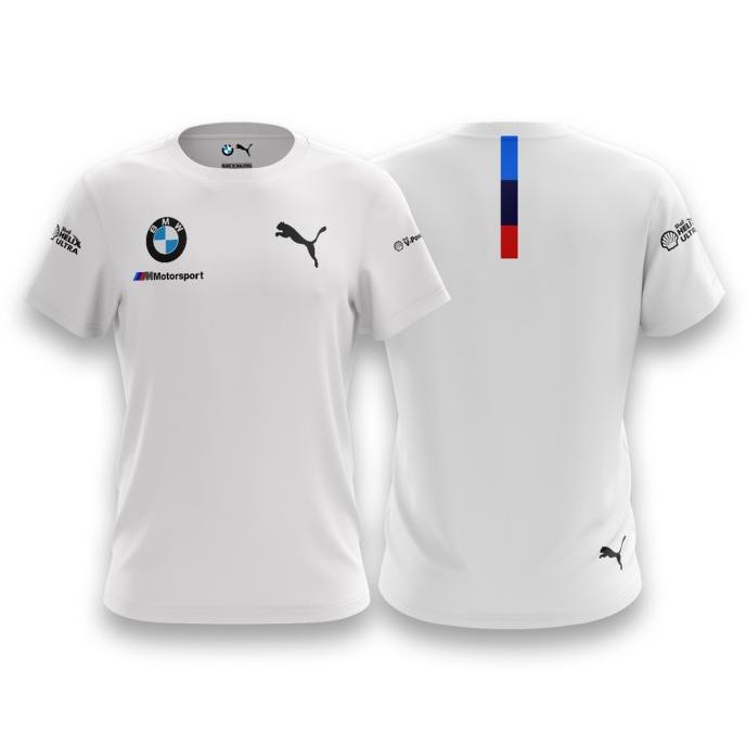 Baju Kaos Katun BMW Shell Helix
