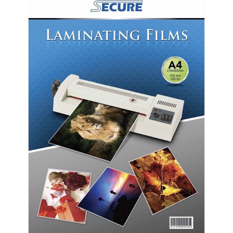 

Diskon promo Secure Laminating Films A4 isi 100 pcs / Plastik Laminating Film Secure A4 RKW
