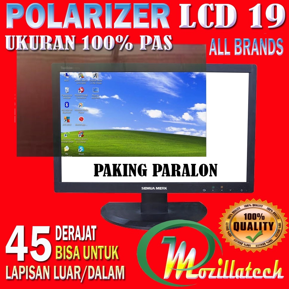 MURAH. POLARIS POLARIZER POLARIZER 19 IN POLARIZER MONITOR 19 INCH
