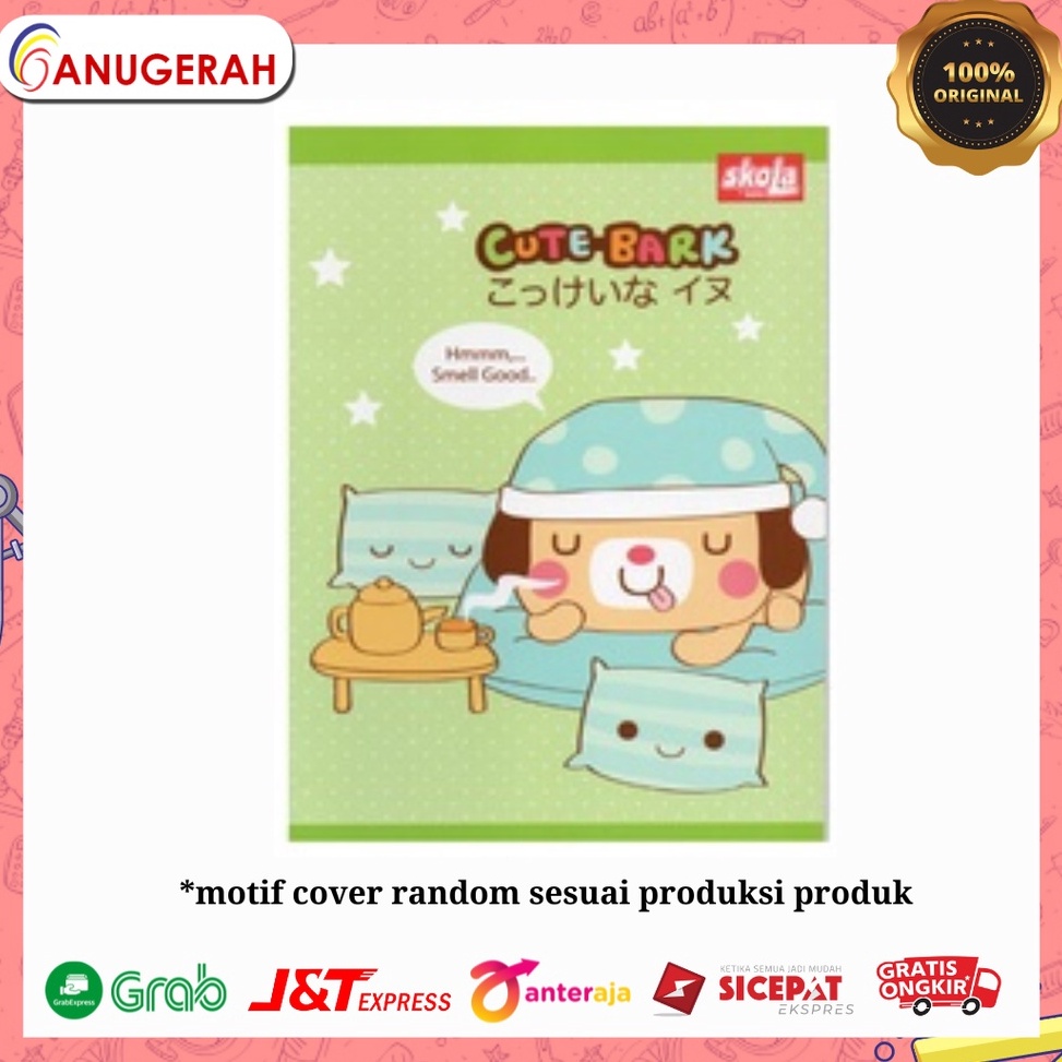 

61 BUKU TULIS SKOLA BY SIDU 38 (PACK) t9t7o