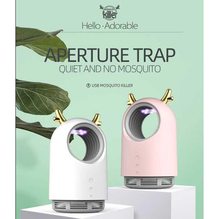 Hello Adorable Lampu LED UV Anti Nyamuk Mosquito Killer 368nm 5W 5V - KLY-169 New Version TERMURAH