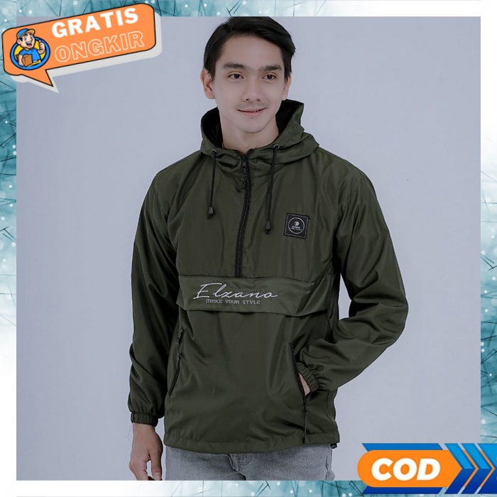 Jaket Distro Terbaru 2023 Jaket Cowok Parasut Pria Olahraga Parasut Olahraga Pria Anti Air Jaket Par