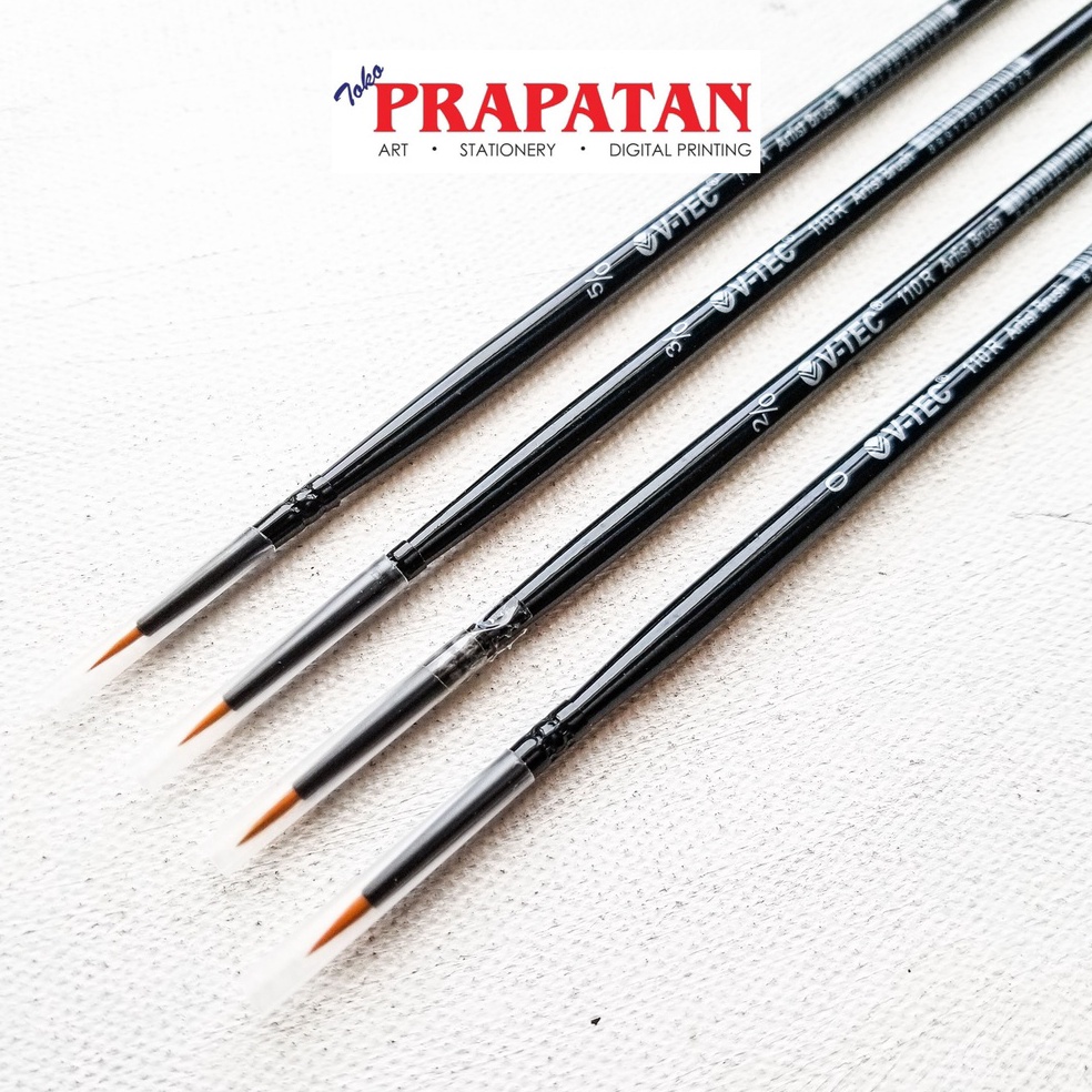 

Kuas Lukis V-TEC Detail 110R / Artist Brush ↔Murah Banget