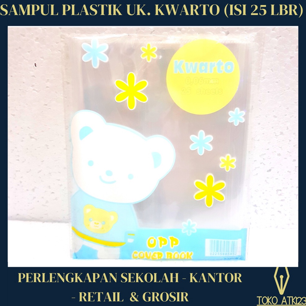 

AE7543 Sampul Buku Plastik Kwarto / Mika Transparant / Tebal (1 Set isi 25) Panda mj9sw