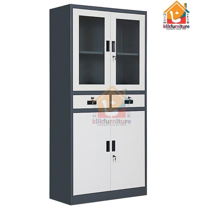 

Lemari Arsip Filing Cabinet Besi 4 Pintu 2 Laci AK 12