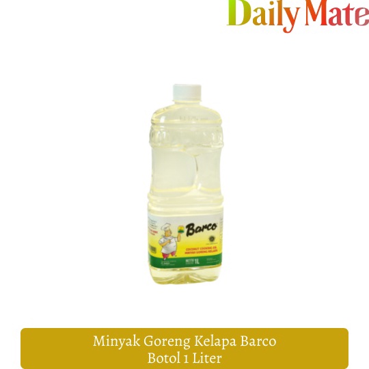 

☇✯✱ Barco Minyak Goreng Kelapa Botol 1 Liter Terlaku.