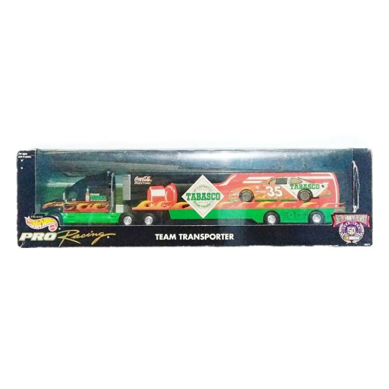 Nascar No 35 Tabasco Coca-Cola Todd Bodine Truck Trailer Hauler Transporter Team Pro Racing 50th Ann