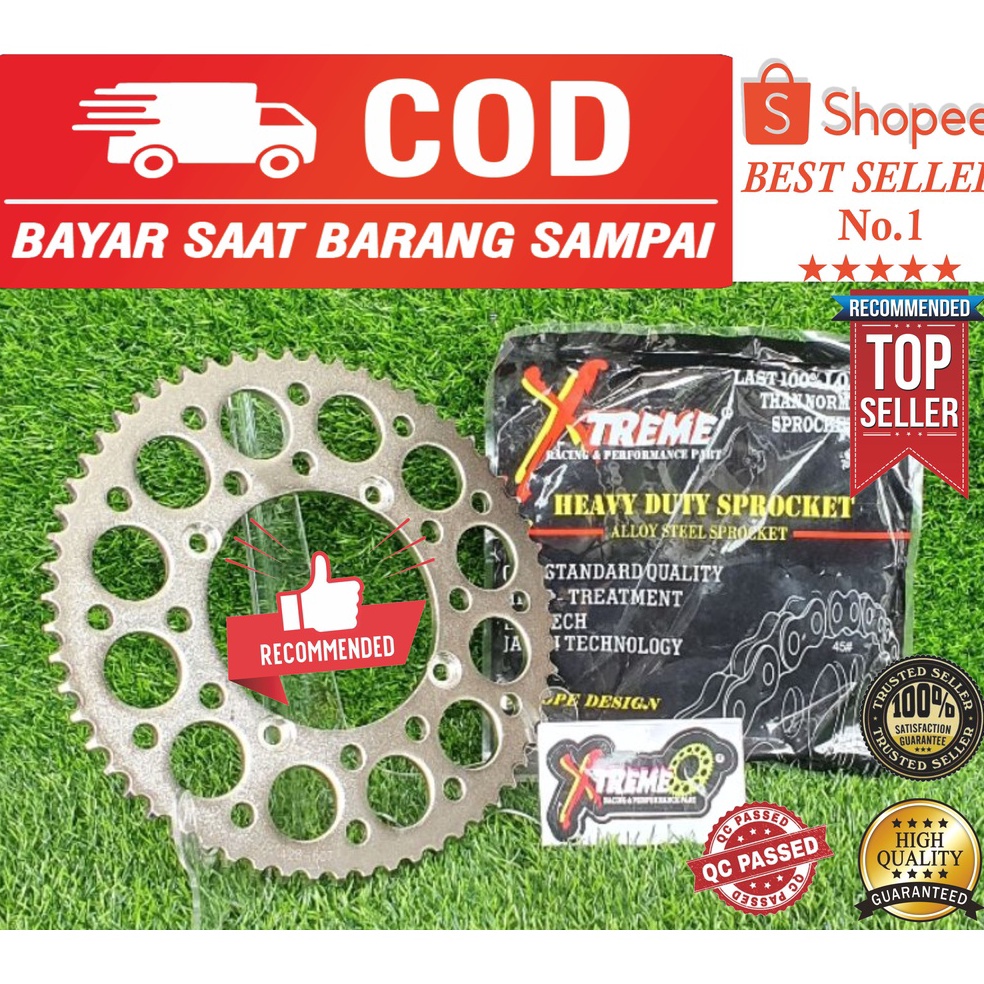 SPECIAL PRICE GIR MOTOR ( GEAR MOTOR ) KAWASAKI KLX 150 / D'TRACKER 428 - 56T 57T 60T