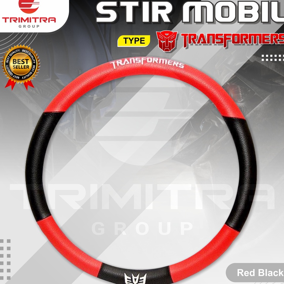 _CDi Cover Steer Transformer / Sarung Stir Mobil Datsun Go Transformer UNIVERSAL y Promo ★★★.