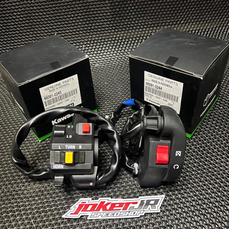 HOT SALE. holder saklar kanan saklar kiri saklar set saklar gas spontan ninja r rr ss 150 original k