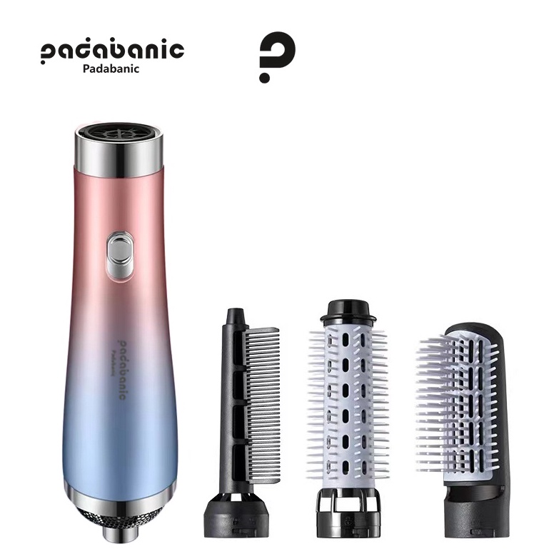 HARGA BERSAHABAT PADABANIC Hair Dryer Sisir Blow Alat Pengering Rambut 4in1 Free sisir Import Hair D