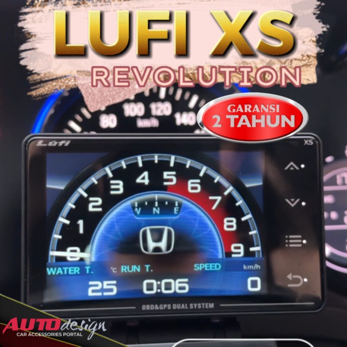 LUFI XS OBD2 Car Gauge HUD Display Mobil Multifungsi