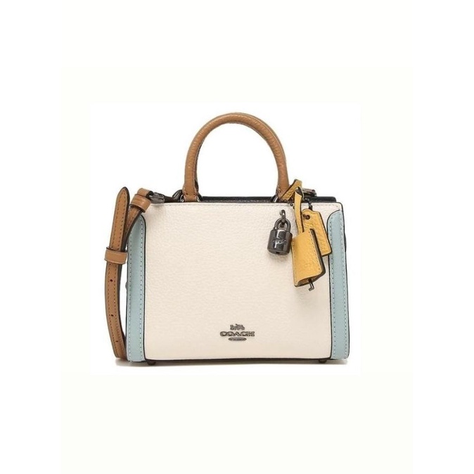 Coach Micro Zoe Crossbody In Colorblock - ORIGINAL 100%