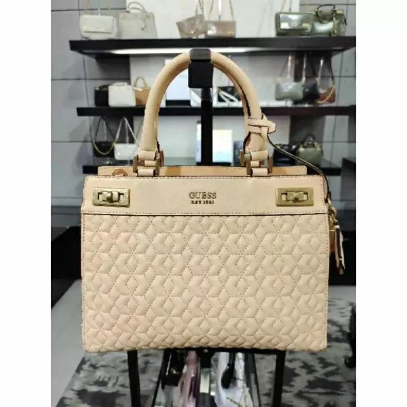 TAS GUESS WANITA ORIGINAL 100% KATEY LUXURY SATCHEL