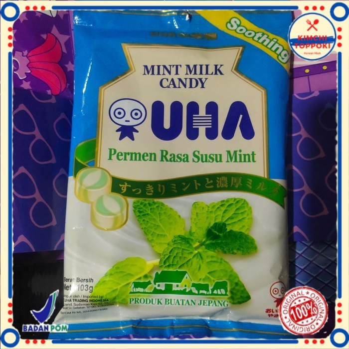 

Uha Permen Jepang Rasa Susu Nt 103 Gram