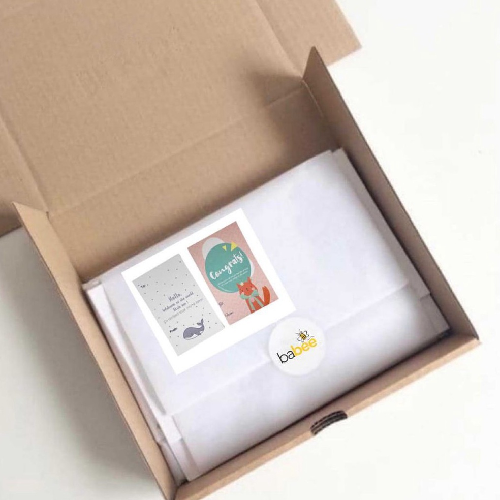 

[PRODUK GFRGU81] DUS BOX PACKING HAMPERS LAHIRAN anak laki laki anak perempuan Babeebabyshop baju anak baju bayi 100