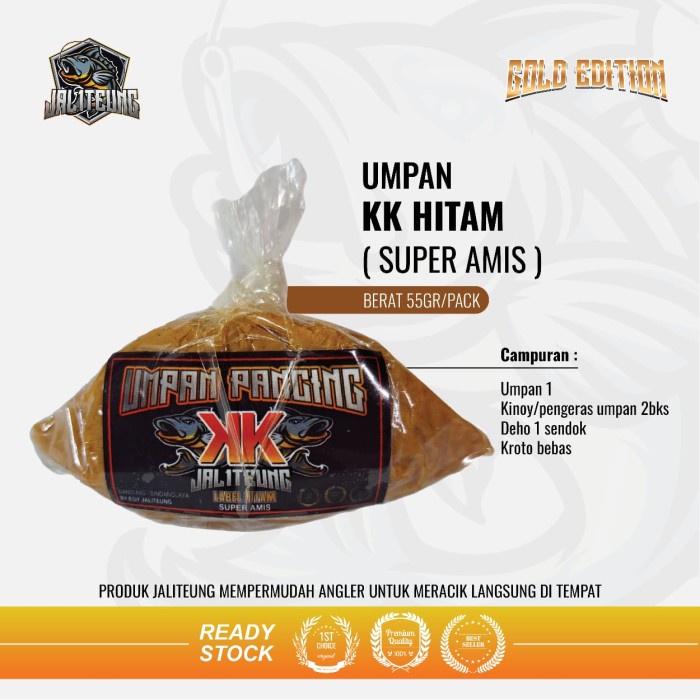 Bestseller Umpan Kk Jaliteung Hitam
