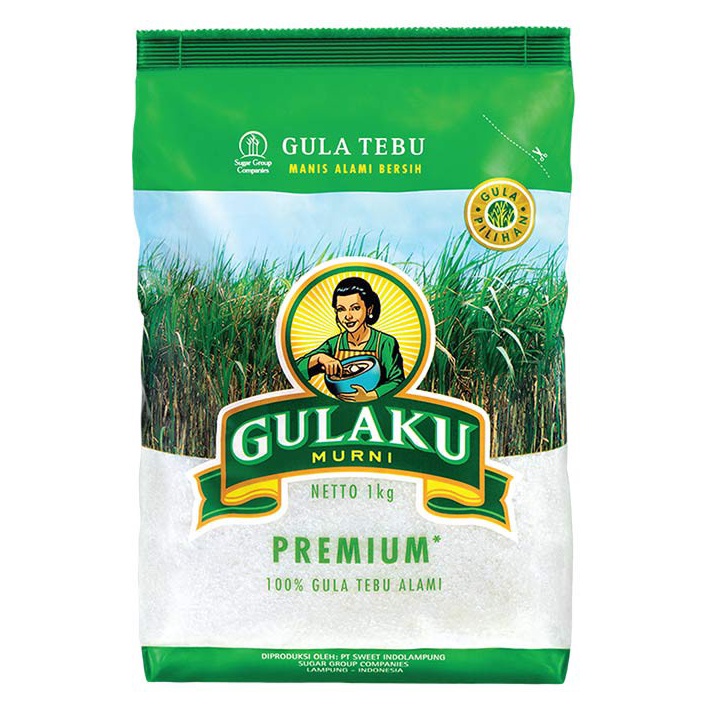 

➱➴≛❉ Gulaku Gula Tebu Premium Sugar 1 Kg Stock Banyak