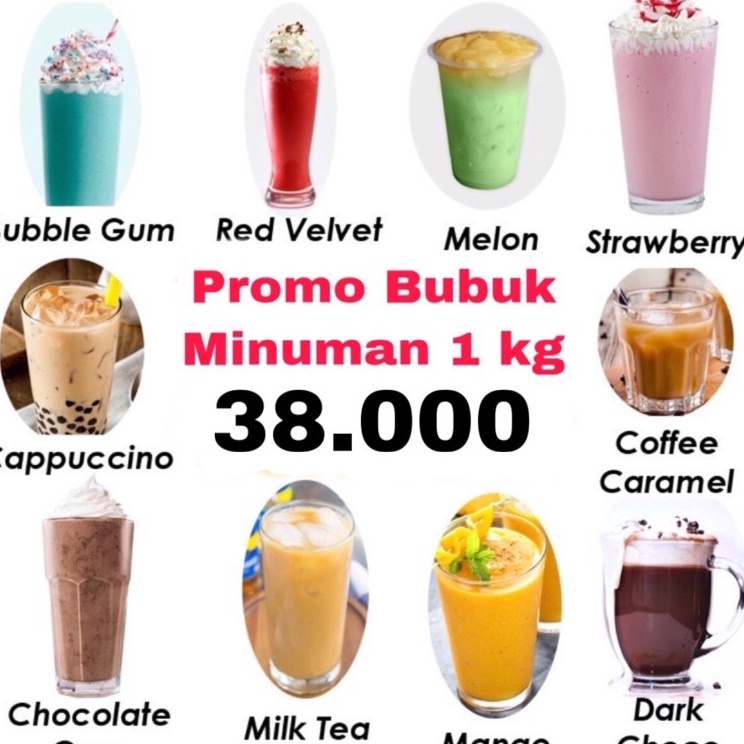 

Paling Popular Bubuk Minuman Powder Cokelat powder drink Frezzo Reguler 1kg