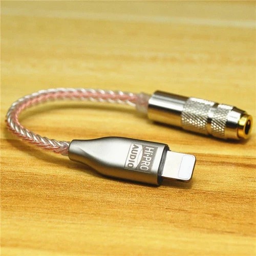 DAC MFI LIGHTNING ADAPTER TO 3.5MM FOR IPHONE USB DAC AMPLIFIER