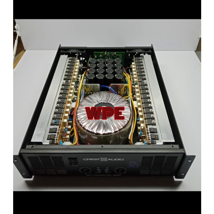 POWER AMPLIFIER CREST AUDIO CA30 / CREST AUDIO CA 30 BODY PANJANG