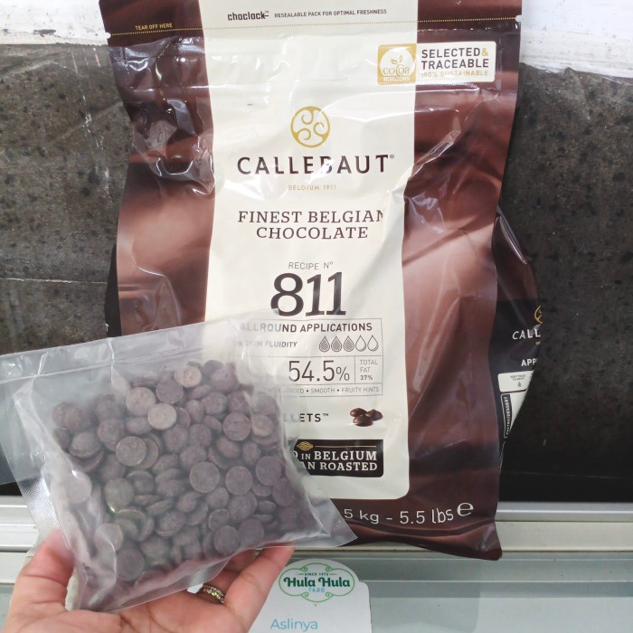 Terlaris Cokelat Callebaut 811 Choco Cip/ Coklat Callebaut