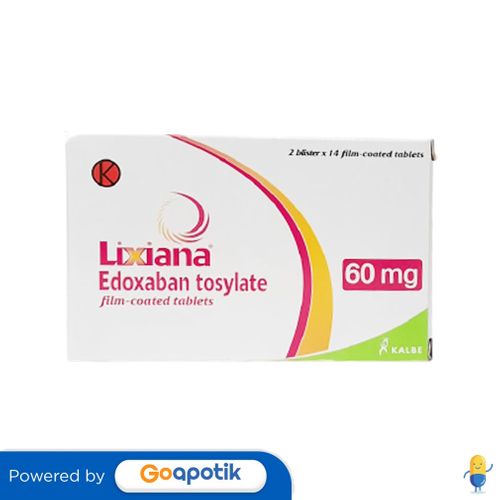 LIXIANA 60 MG BOX 28 TABLET