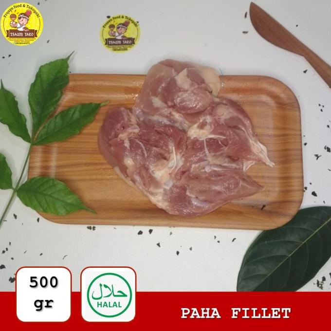 

PROMO Daging Filet Paha Ayam - Boneless Paha Ayam - FOZEN- 500gr