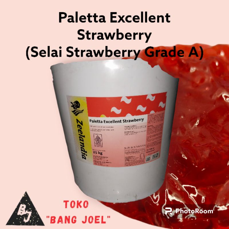 

Paletta Excelent Strawberry & Blueberry Repack 250 Gram / Super Premium / Selai grade A