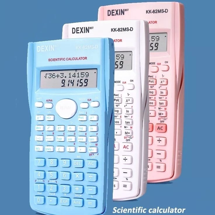 

≛Murah➻ L7TUN Kalkulator Elektronik Scientific Calculator - Black T81 ❆Diskon