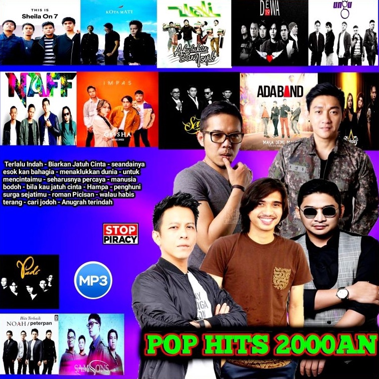 ✷Harga Murah HEHNT KASET MP3 LAGU POP INDONESIA 2000 AN-LAGU POP TERPOPULER-KASET MP3 BUAT DI MOBIL-