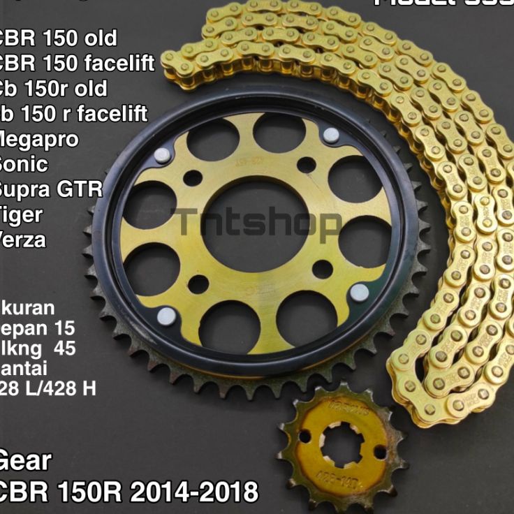 ★★ cZ Gear Set CBR 150R old CBR 150R Facelift Baja sepuh joss gear cb 150r old Gear cb 150r facelift