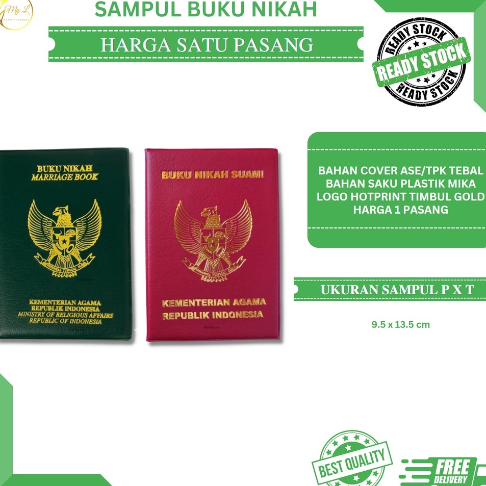 

Model Baru❃ QHEYZ Sampul Buku Nikah Suami & Istri Cover Bahan Kulit ASE TPK 091 ✧Terupdate