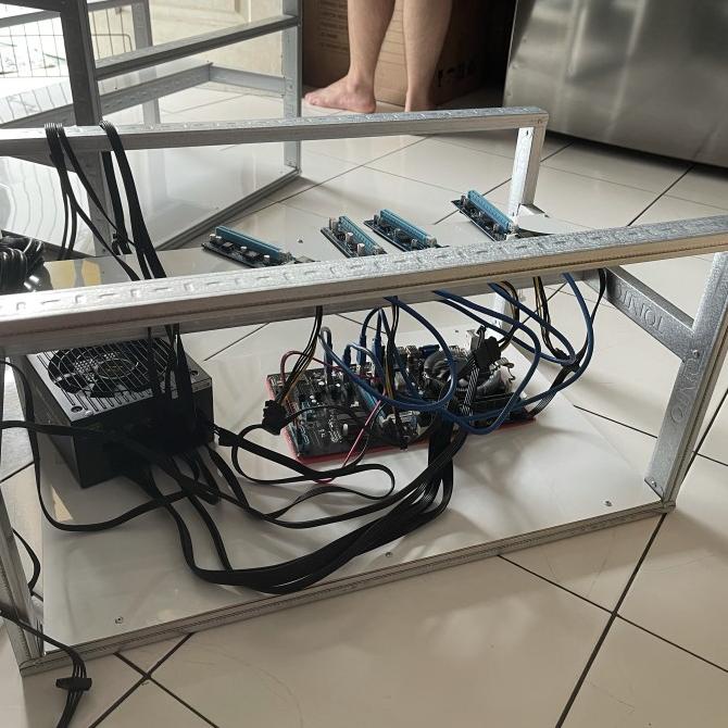 RIG MINING 6-7 GPU/VGA TERCEPAT 1-4JAM PENGIRIMAN ISTIMEWA