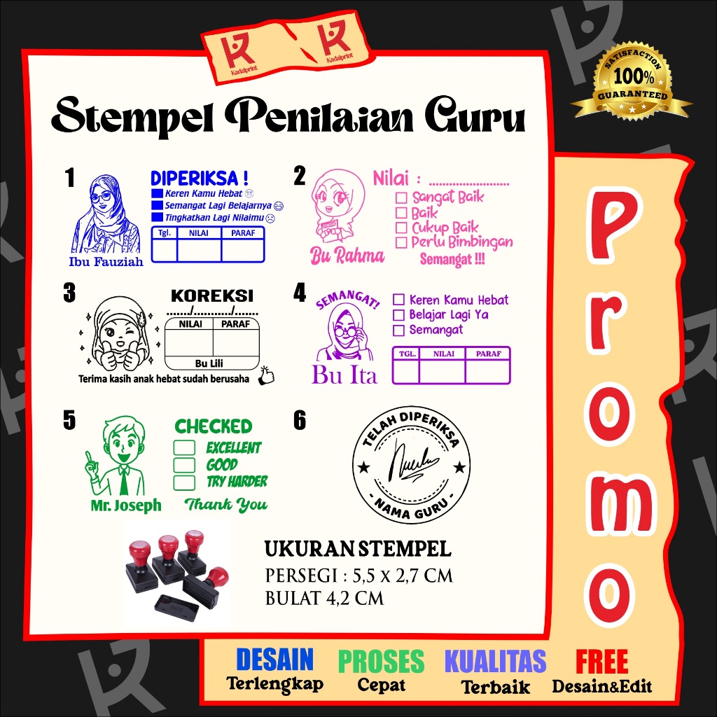 

SUV STEMPEL PENILAIAN GURU (PENILAIAN/KOREKSI DLL) XQ1