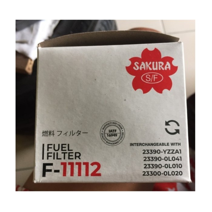 Fuel Filter Solar Innova Diesel Fortuner Pajero Sport F-11112 F11112 Kode 017